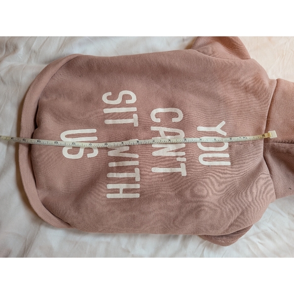 Live Love Bark Pink Dog Hoodie - Picture 6 of 6